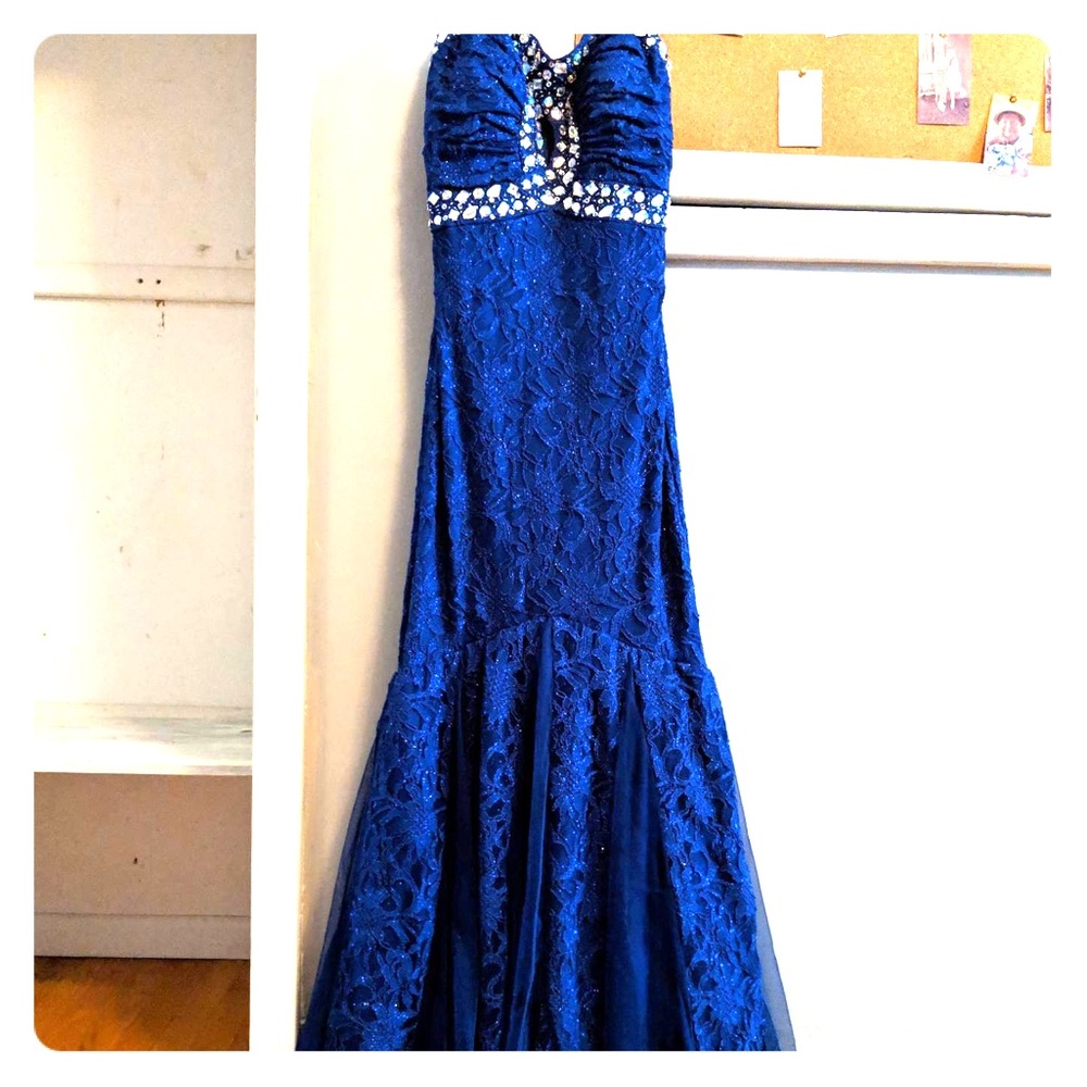 Blue Prom Dress